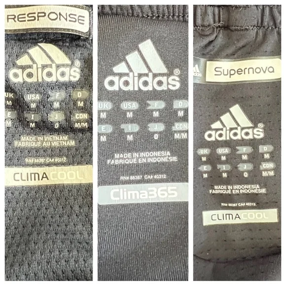 3 Adidas Running Shorts Men Bundle Sport - Picture 2 of 8